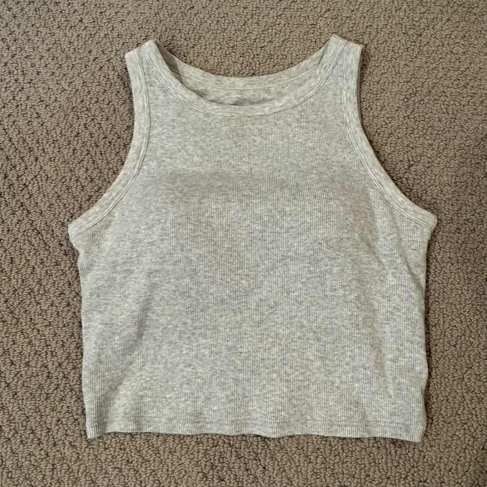 UNIQLO Ribbed Cotton Be Top sz M